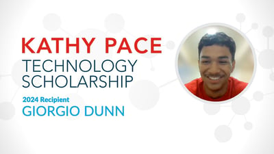 featured image for Meet 2024 Kathy Pace Scholarship Winner - Giorgio Dunn