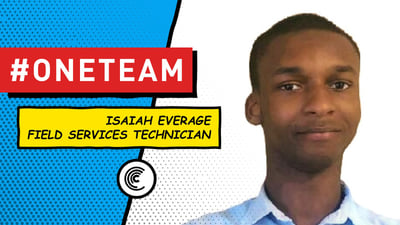 featured image for Meet Isaiah Everage: Field Services Technician @ Centre
