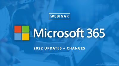 featured image for Webinar Recap: Microsoft 365 Licensing Changes in 2022